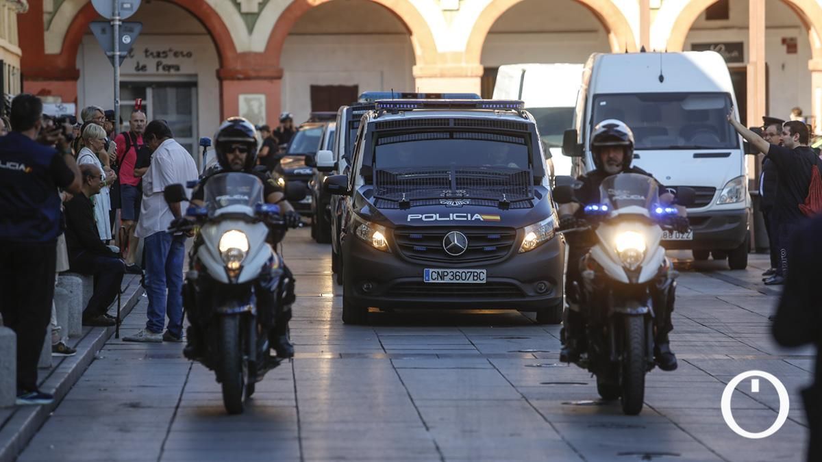 Acto de la Policía Nacional para celebrar su patrón, los Santos Ángeles Custodios