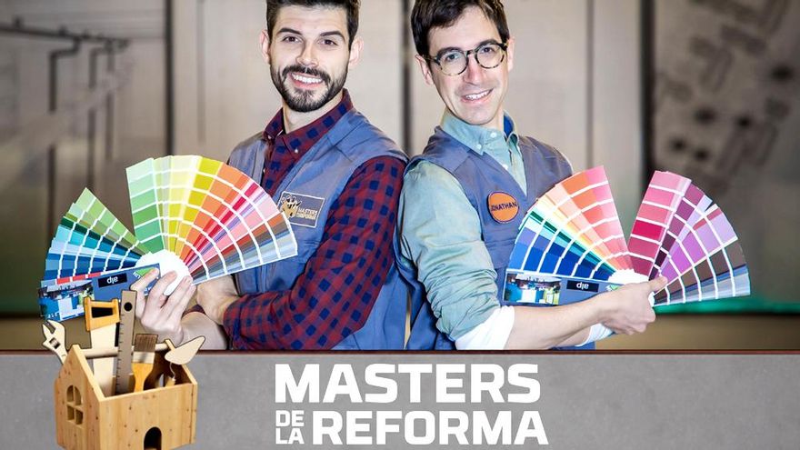 Javier y Jonathan, concursantes de 'Masters de la Reforma'