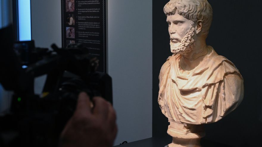 Un busto romano robado en 2013 se expone en el Museo de León tras su restauración