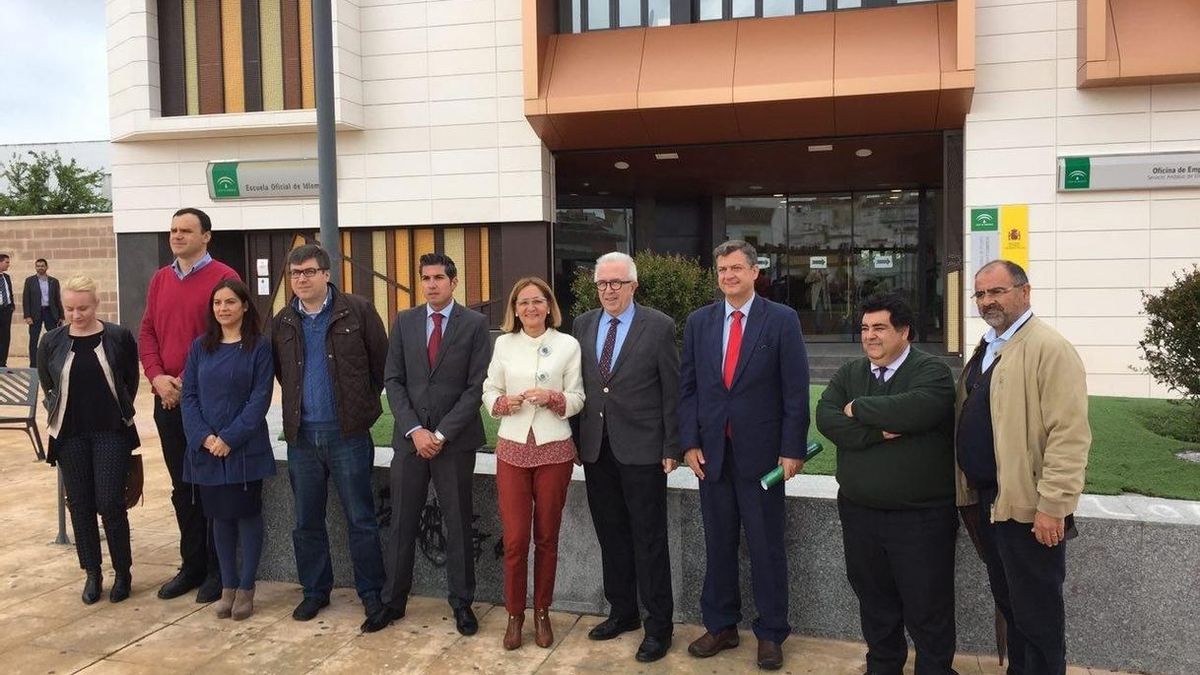Nueva oficina del SAE en Lebrija (Sevilla).