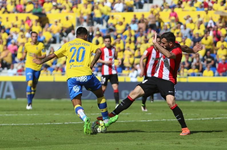 El último de partido de Juan Carlos Valerón en el Estadio de Gran Canaria. (Alejandro Ramos).