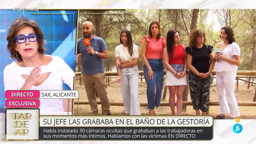 Ana Rosa se queja por un reportero de Sonsoles, con versiones cruzadas de los dos programas