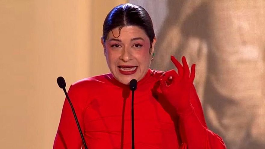 El potente discurso de Nerea Pérez de las Heras ante cientos de influencers: "Pensad antes de publicitar marcas que sostienen el genocidio"