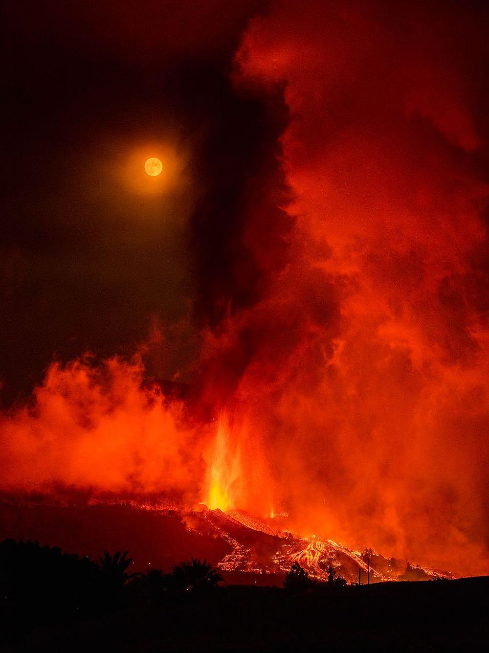 Erupción volcánica en La Palma