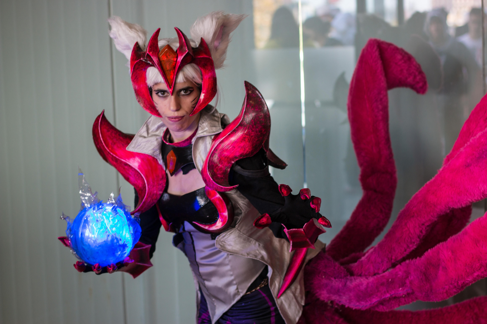 Ahri de League of Legends, su variedad de personajes hacen sin duda el videojuego rey de los cosplays