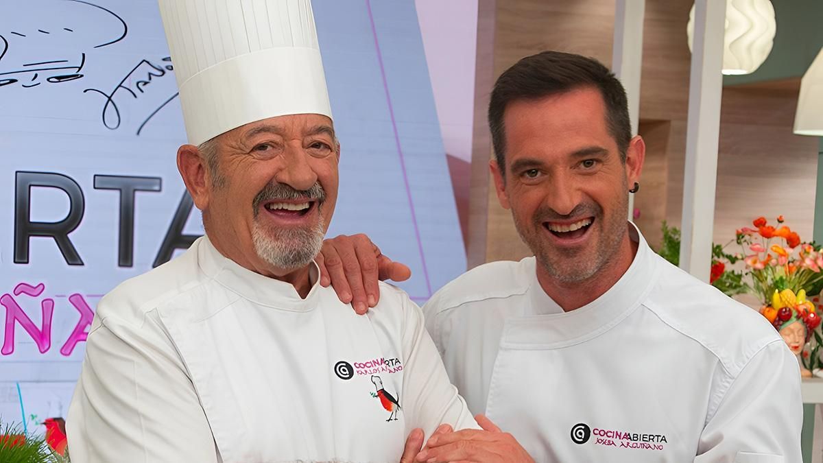 Karlos Arguiñano encuentra en su hijo Joseba al mejor sucesor: así van las audiencias de 'Cocina abierta' los viernes