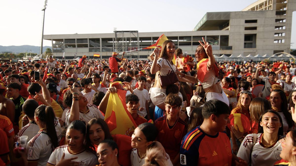 El ambiente de la afición española en el Córdoba Live, en imágenes