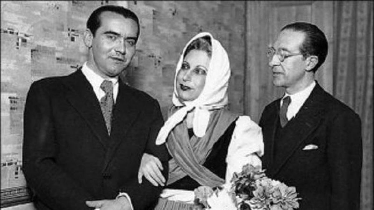 Federico García Lorca, Margarita Xirgú y Cipriano Rivas en Valencia en el año 1935.
