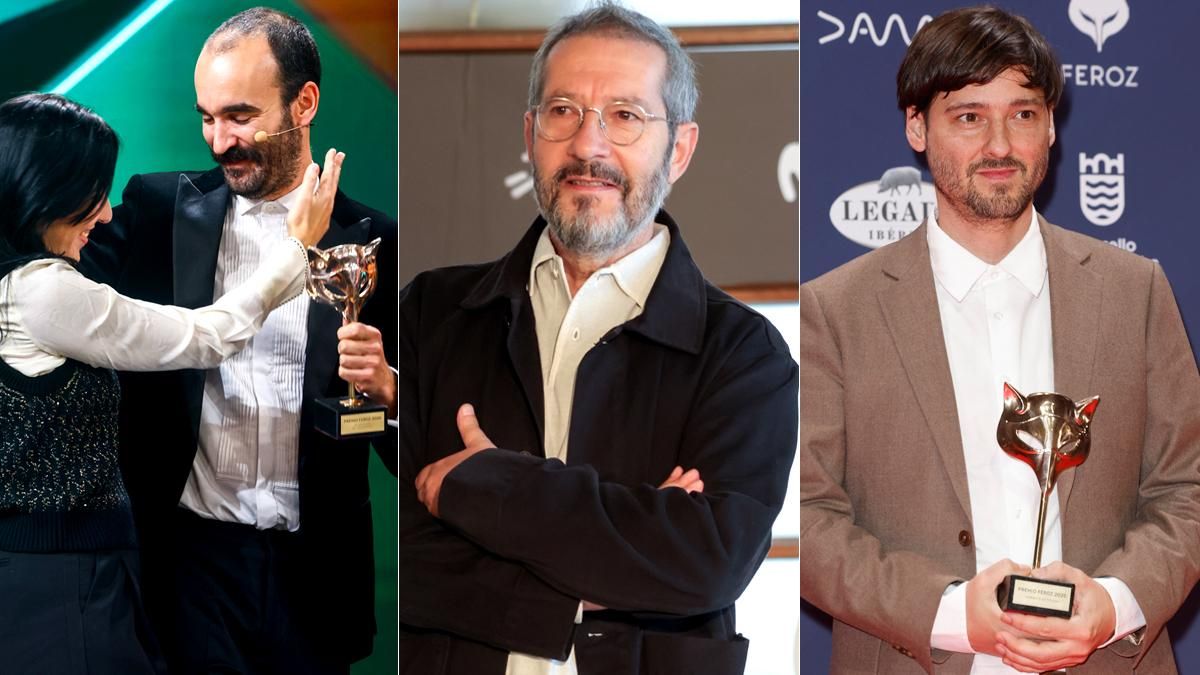 Eduard Sola junto a Alauda Ruiz de Azúa, Carles Porta y Carlos Marqués-Marcet