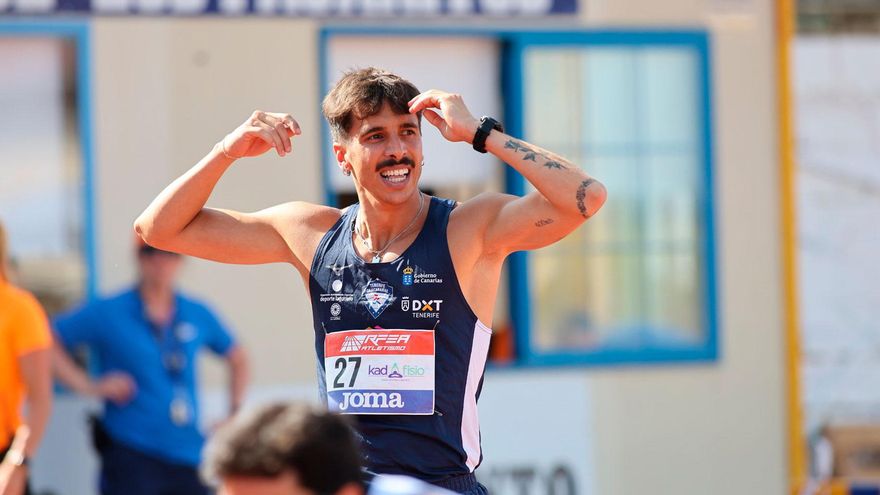 David Delgado vuelve a batir el récord de España de 400 vallas y logra la mínima directa para el Mundial