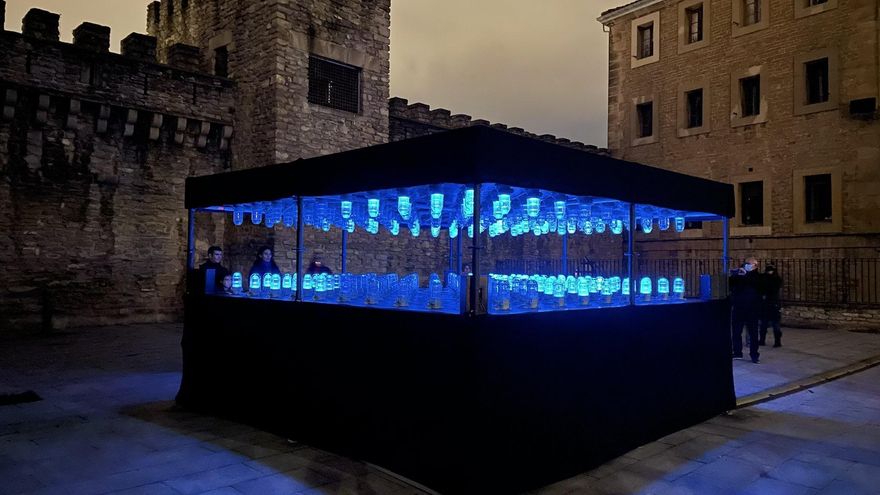 El festival de luces que inunda las noches de Vitoria