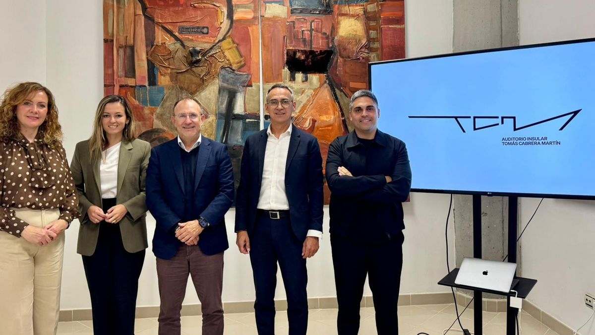El Cabildo presenta la imagen del Auditorio Insular Tomás Cabrera Martín