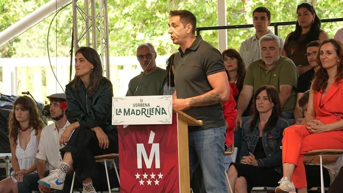 Emilio Delgado, durante su intervención de esta mañana,