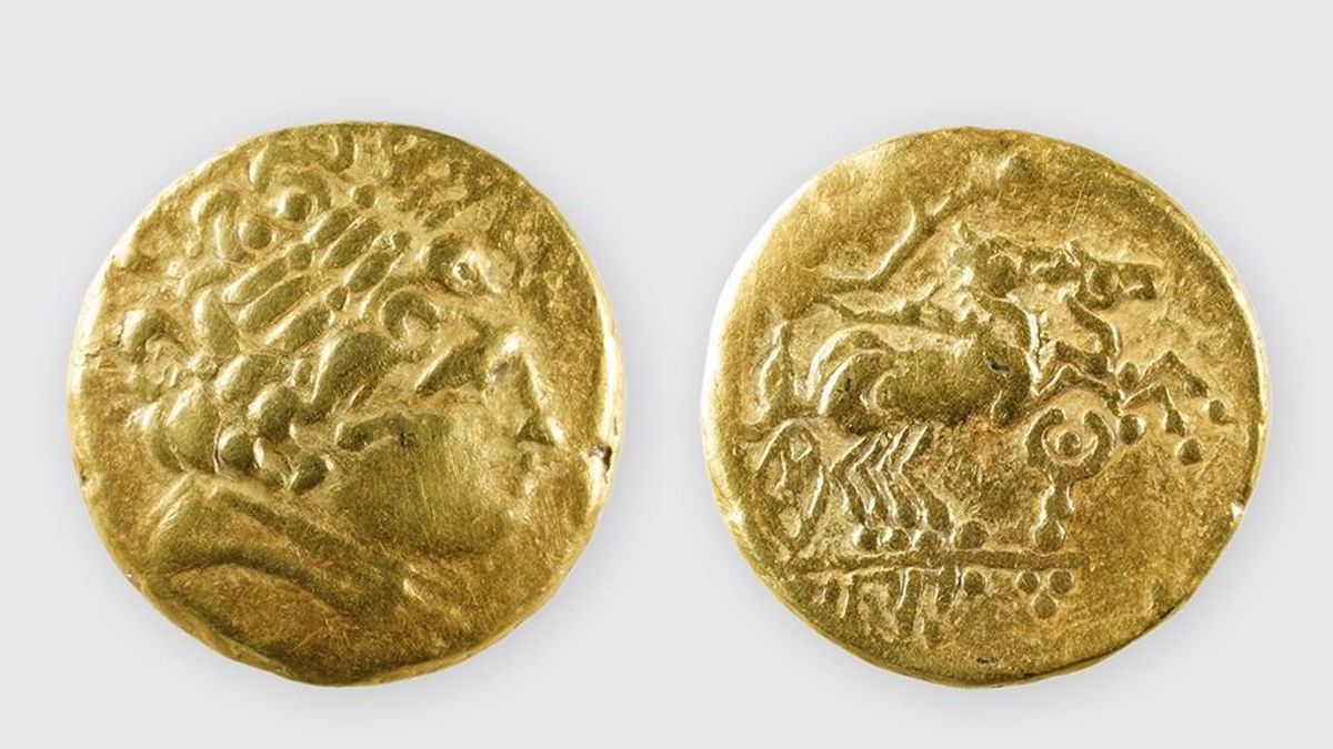 Descubren dos de las monedas celtas más antiguas jamás encontradas en Suiza