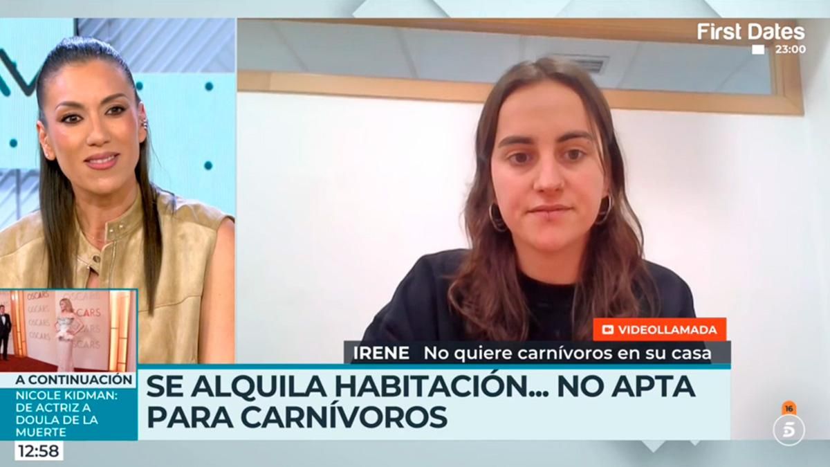 La reacción de Patricia Pardo ante la acusación de Irene en 'Vamos a ver'