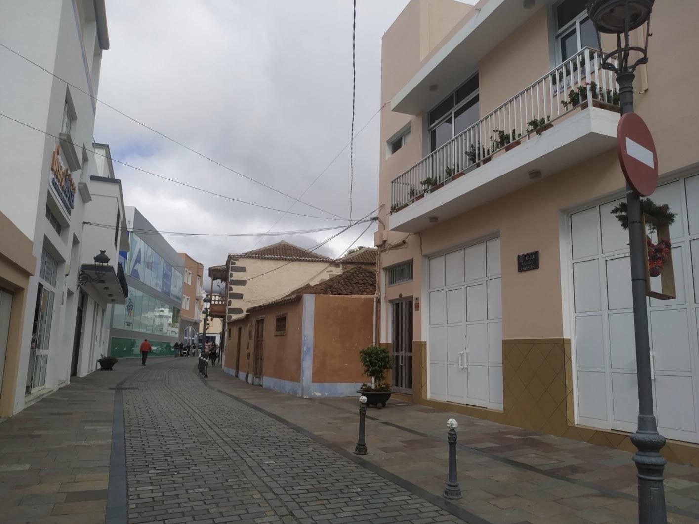 Calle Benigno Carballo en Los Llanos de Aridane.
