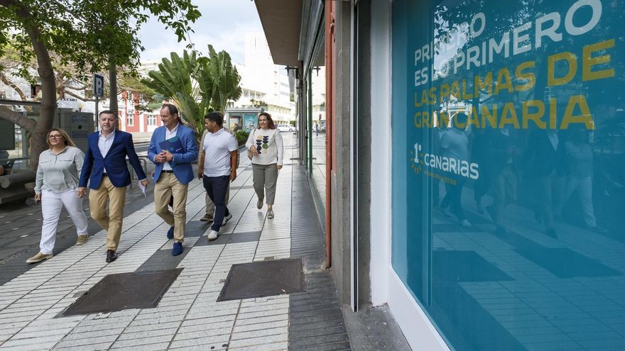 Municipalistas Primero Canarias inaugura sede en la capital grancanaria, desde donde pretende convencer de que "hay otra forma de gobernar"