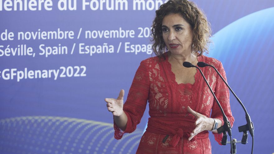 La ministra de Hacienda y Función Pública, María Jesús Montero. Archivo.