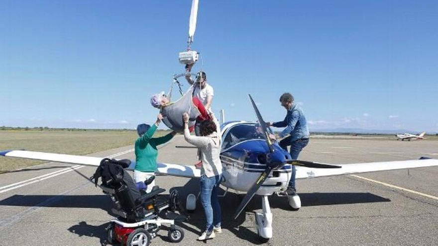 Carlos S. Campillo / ICAL IV Jornada de Vuelo Adaptado para los usuarios del Centro de Referencia Estatal (CRE) de Discapacidad y Dependencia de San Andrés del Rabanedo