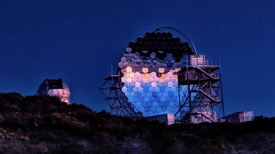 Observatorio del Roque de Los Muchachos, en las cumbres de Garafía.