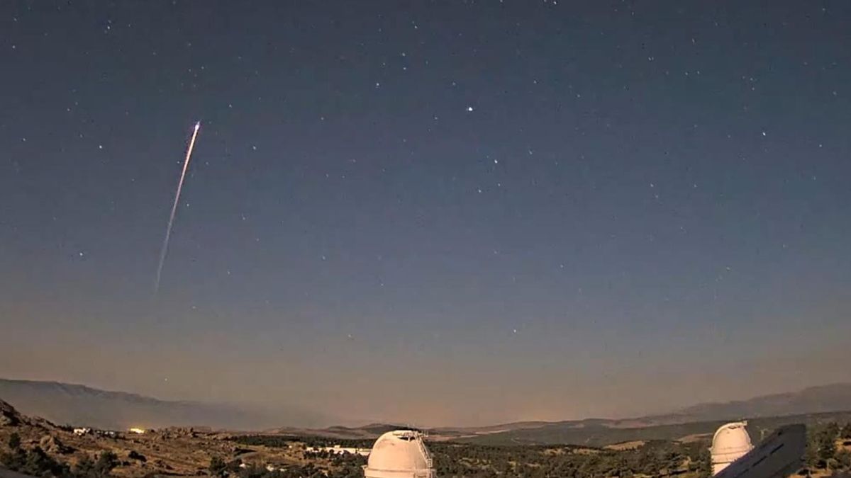Ostanki kitajske rakete povzročili spektakularen ognjemet nad Španijo