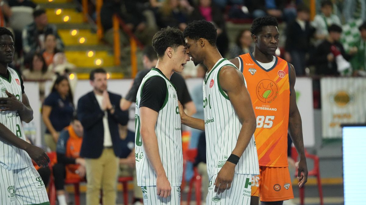 Jugadores del Coto Córdoba CB durante un partido
