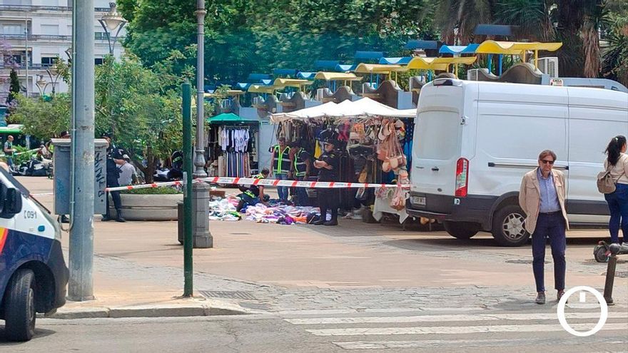 La operación contra la falsificación de objetos en el Paseo de la Victoria se salda con cinco detenidos