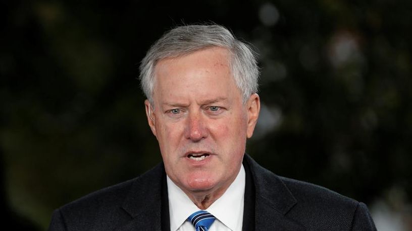 El jefe gabinete de la Casa Blanca, Mark Meadows
