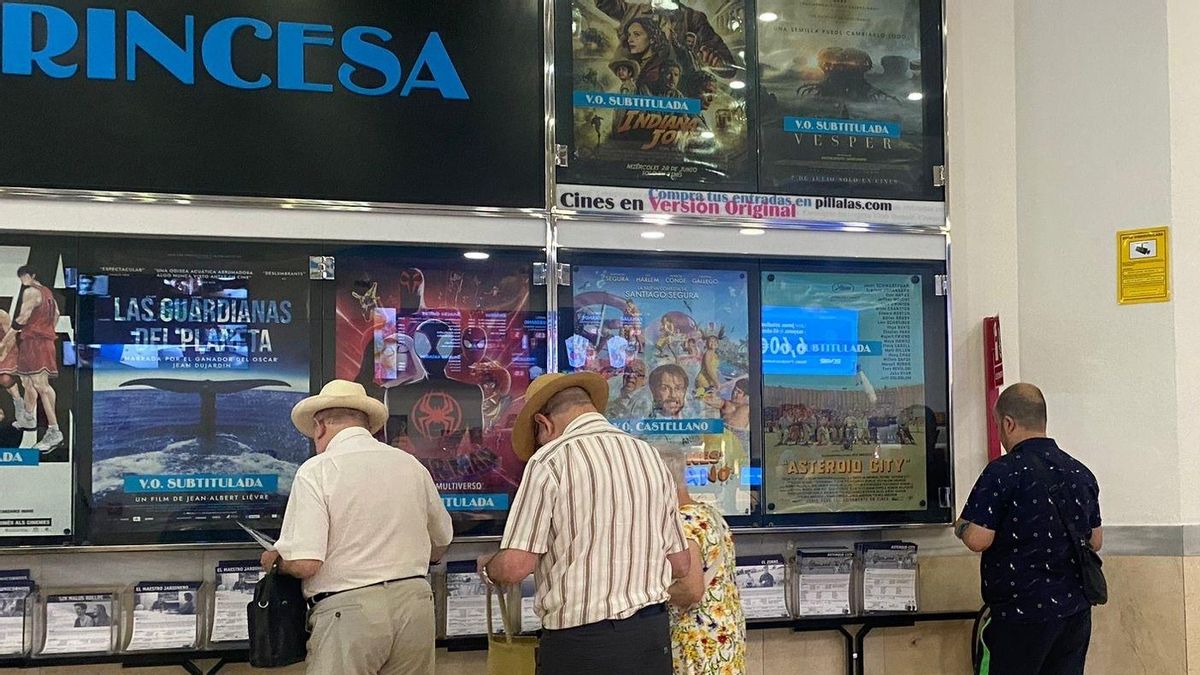 El cine seguirá costando dos euros los martes para los mayores de 65 años