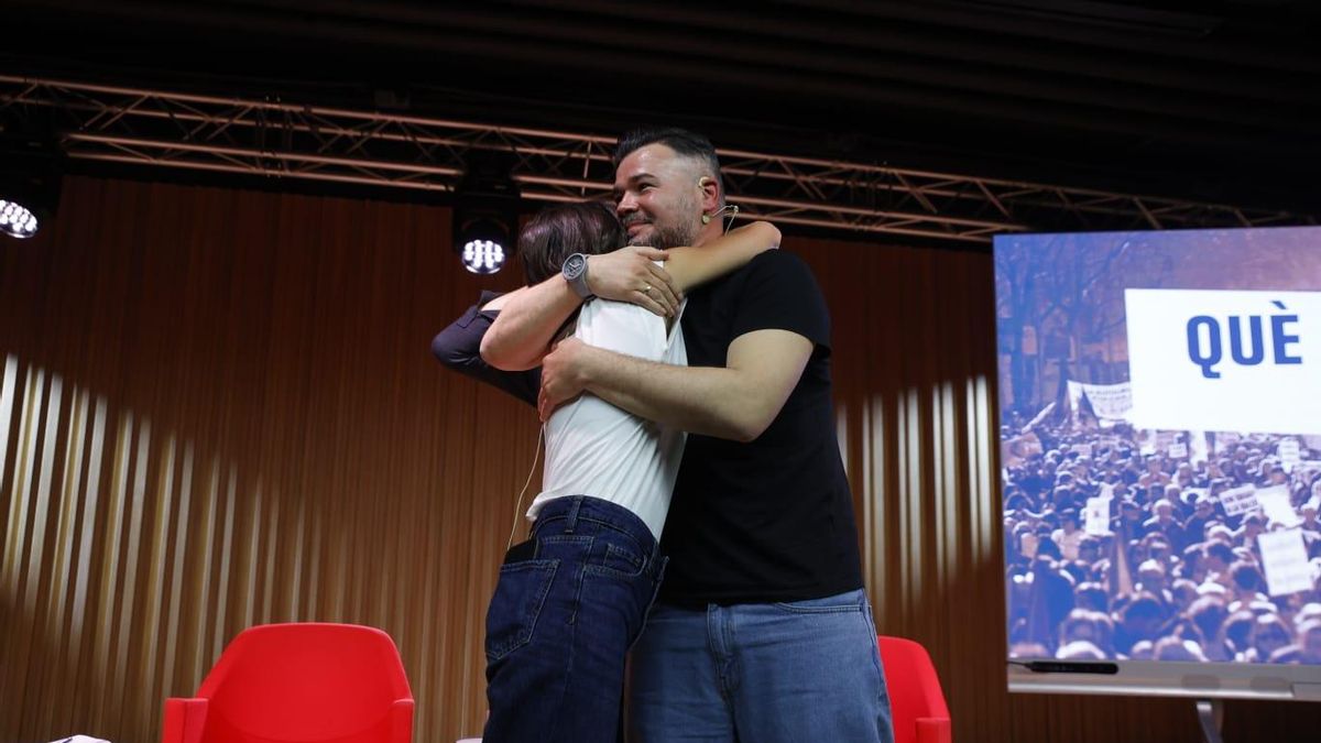 Rufián y Montero contrapesan sus diferencias para apelar a un frente antifascista que condicione al PSOE