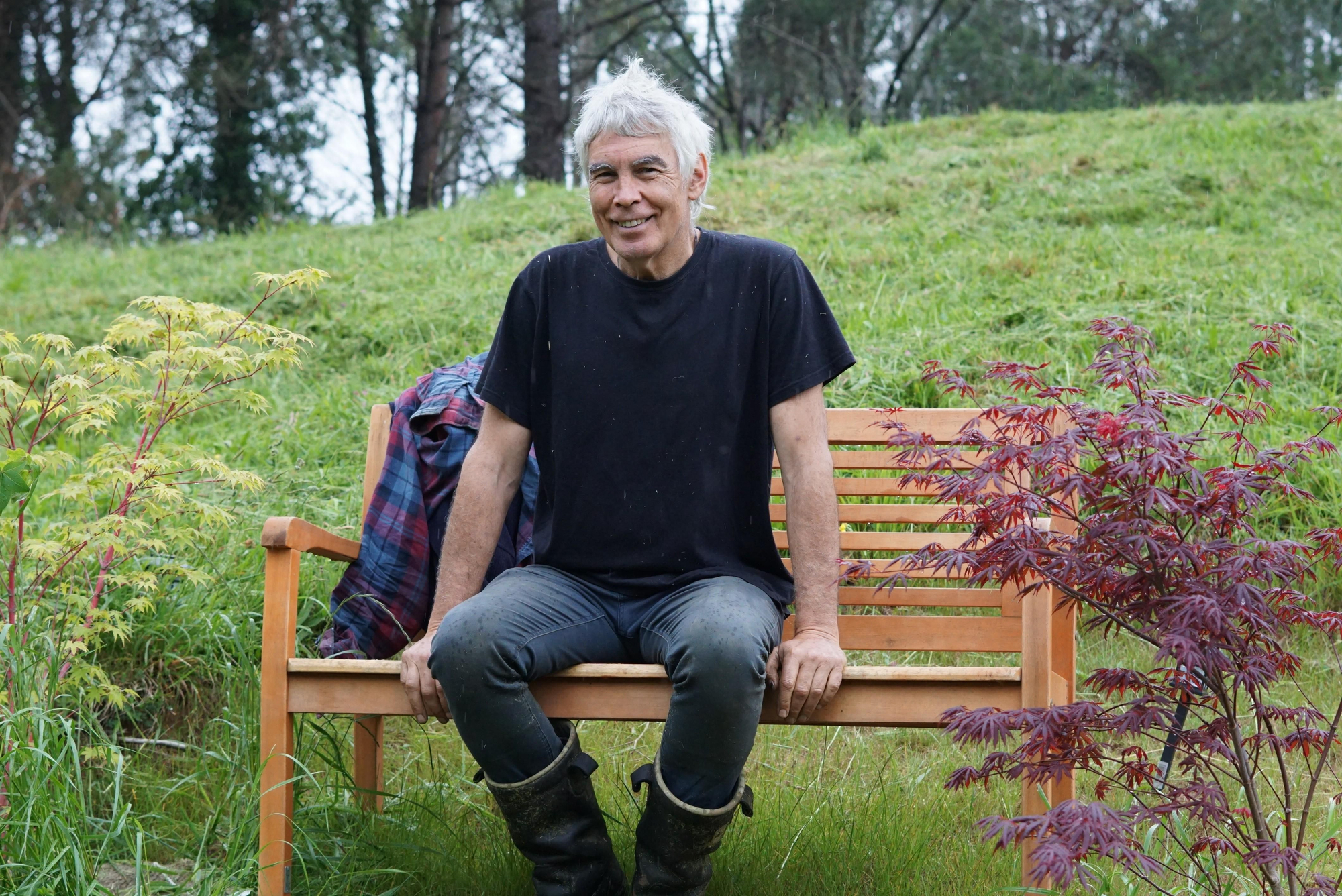 Juan Garay, fundador de la ecoaldea Valyter.