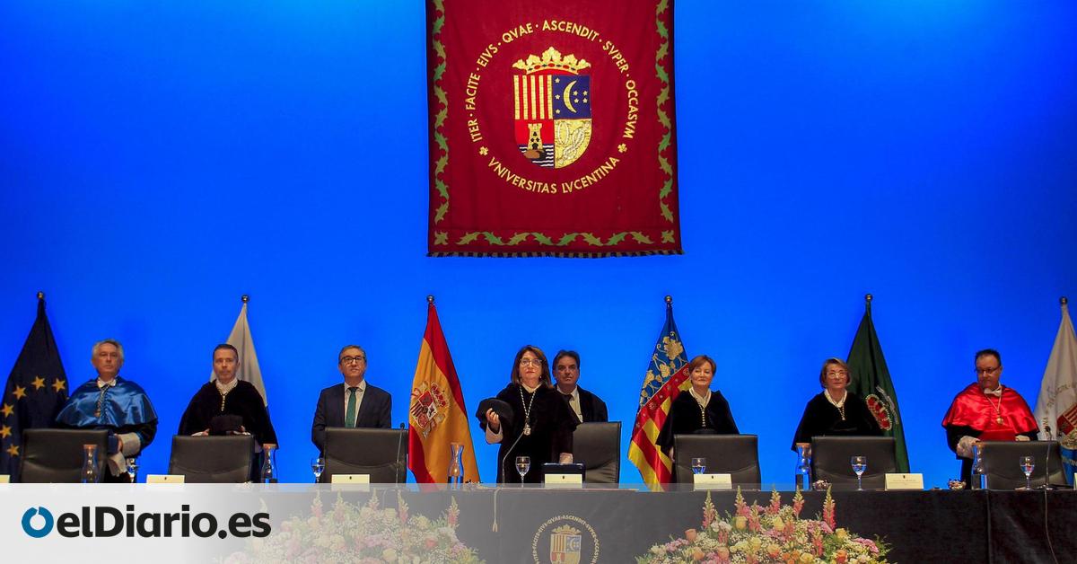 Polémica en la apertura del curso universitario valenciano por la elección de un catedrático investigado por violencia machista