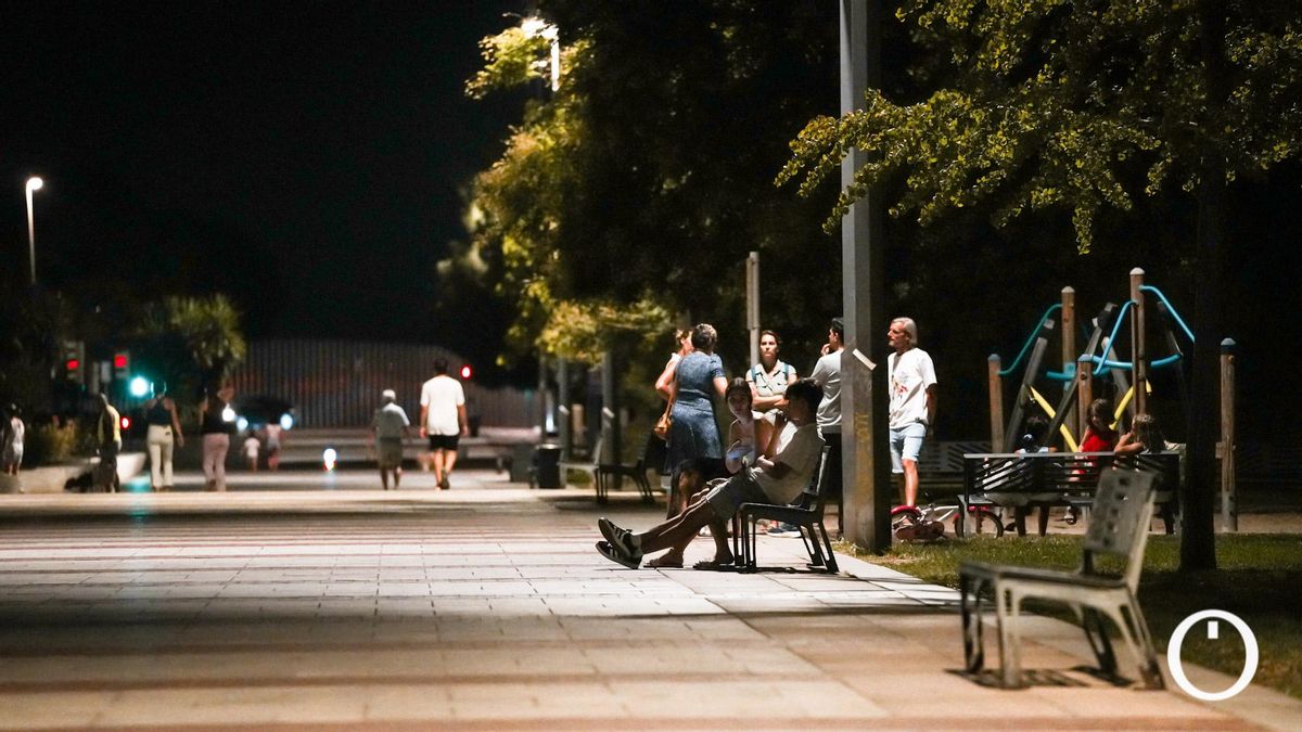 Calor nocturno en Córdoba.
