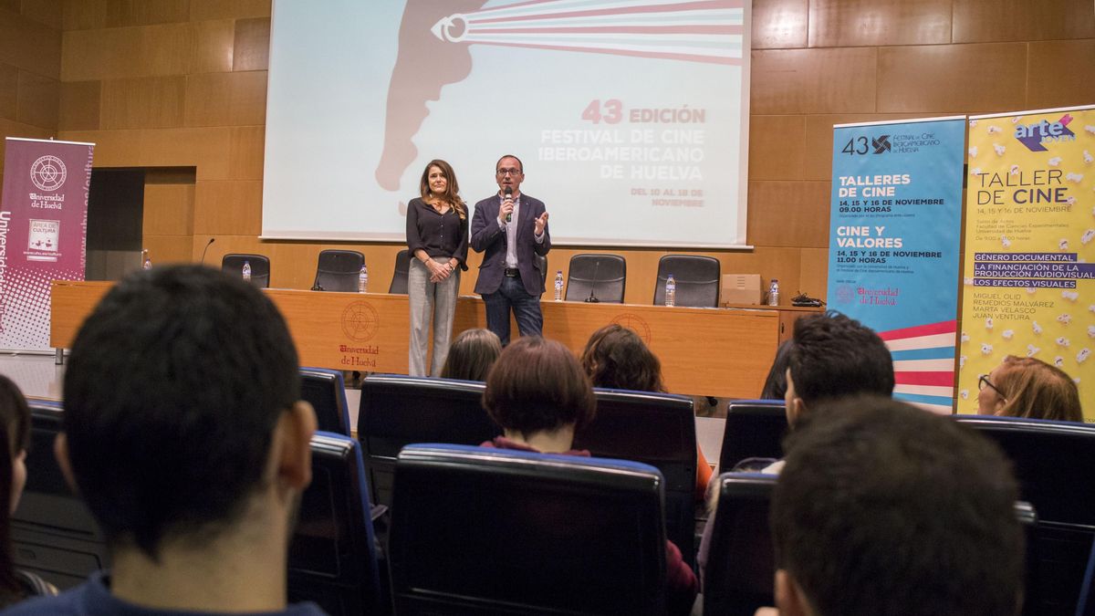 Archivo - Presentación del ciclo 'Cine y Valores'.  Archivo.