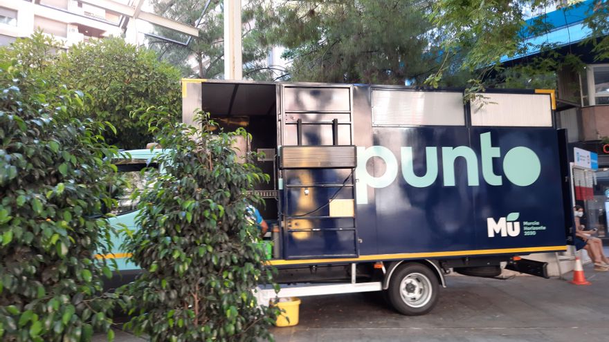 Uno de los ecopuntos de la capital