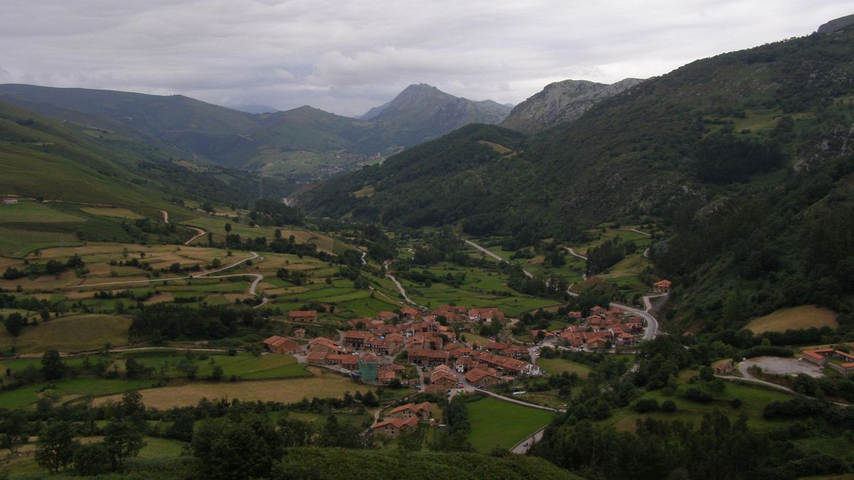 Vista de Carmona, Cantabria.