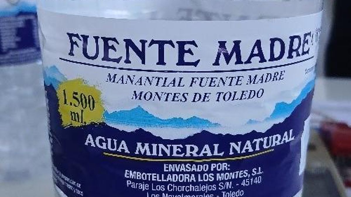 Castilla-La Mancha notifica a la AESAN presencia de bacterias en el agua mineral Fuente Madre