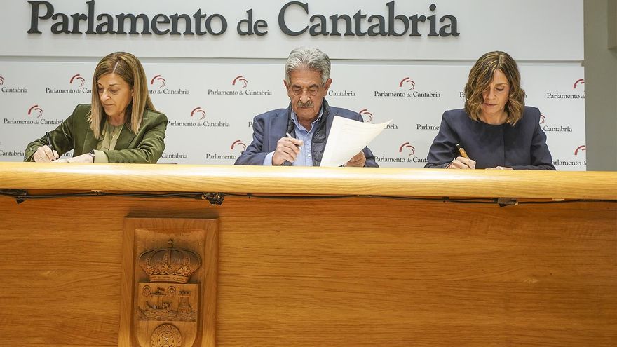 Pacto de Presupuestos en Cantabria: PP y PRC se comprometen a firmar el acuerdo salarial con los docentes en un mes