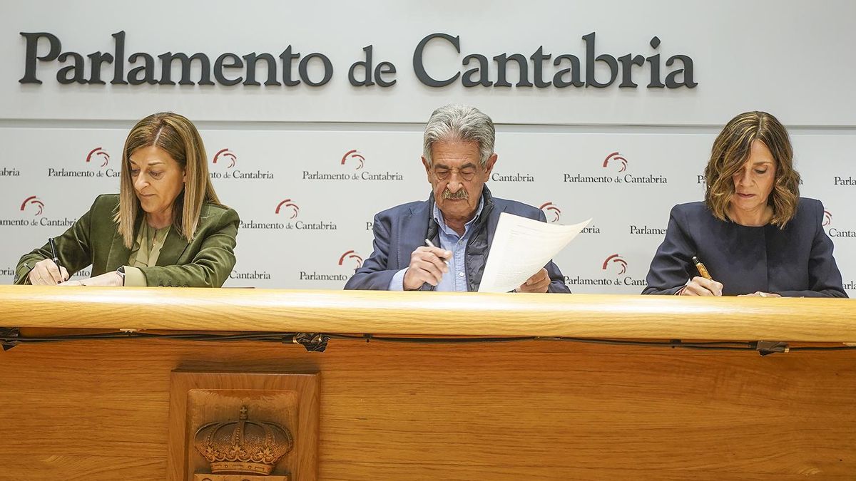 Pacto de Presupuestos en Cantabria: PP y PRC se comprometen a firmar el acuerdo salarial con los docentes en un mes