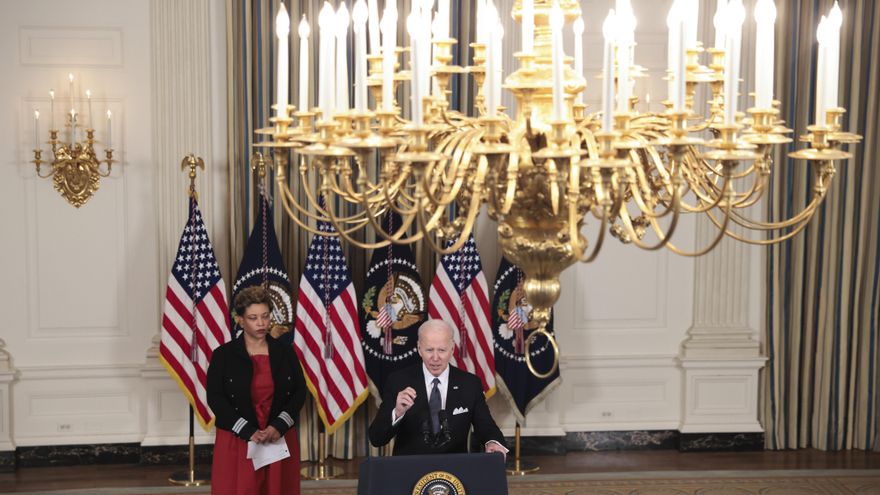 El presidente de EE.UU., Joe Biden. EFE/EPA/Oliver Contreras / POOL