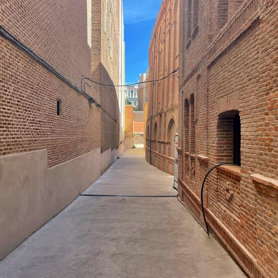 Pasillo de acceso al Beti Jai