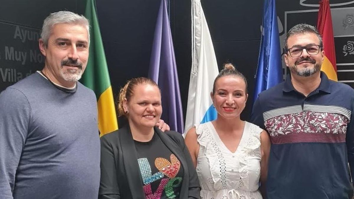 Grupo de CC en Breña Baja.