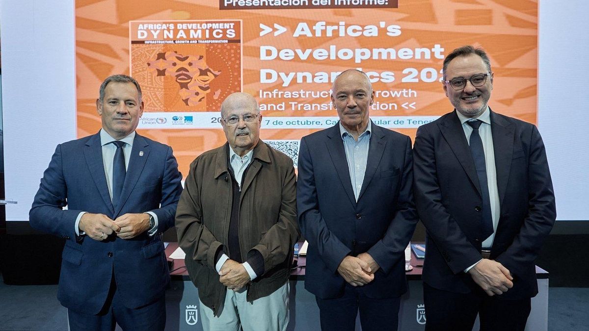 Presentación el pasado martes del informe 'Dinámicas de Desarrollo de África' en el Cabildo de Tenerife.