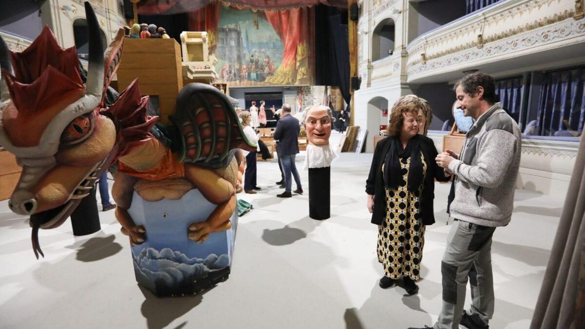 "Actores sin alma": inaugurada en el Teatro de Rojas de Toledo la muestra sobre el teatro de figuras de España