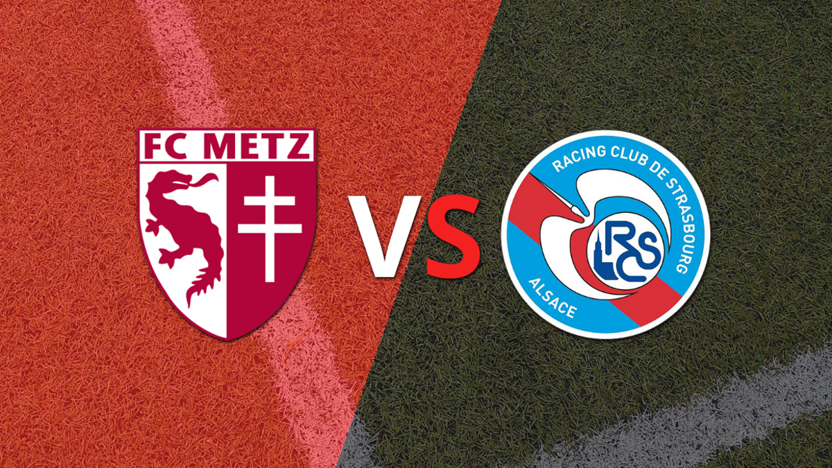 Con gol agónico de Joaquín Panichelli, RC Strasbourg se impuso 1 a 0 ante Metz