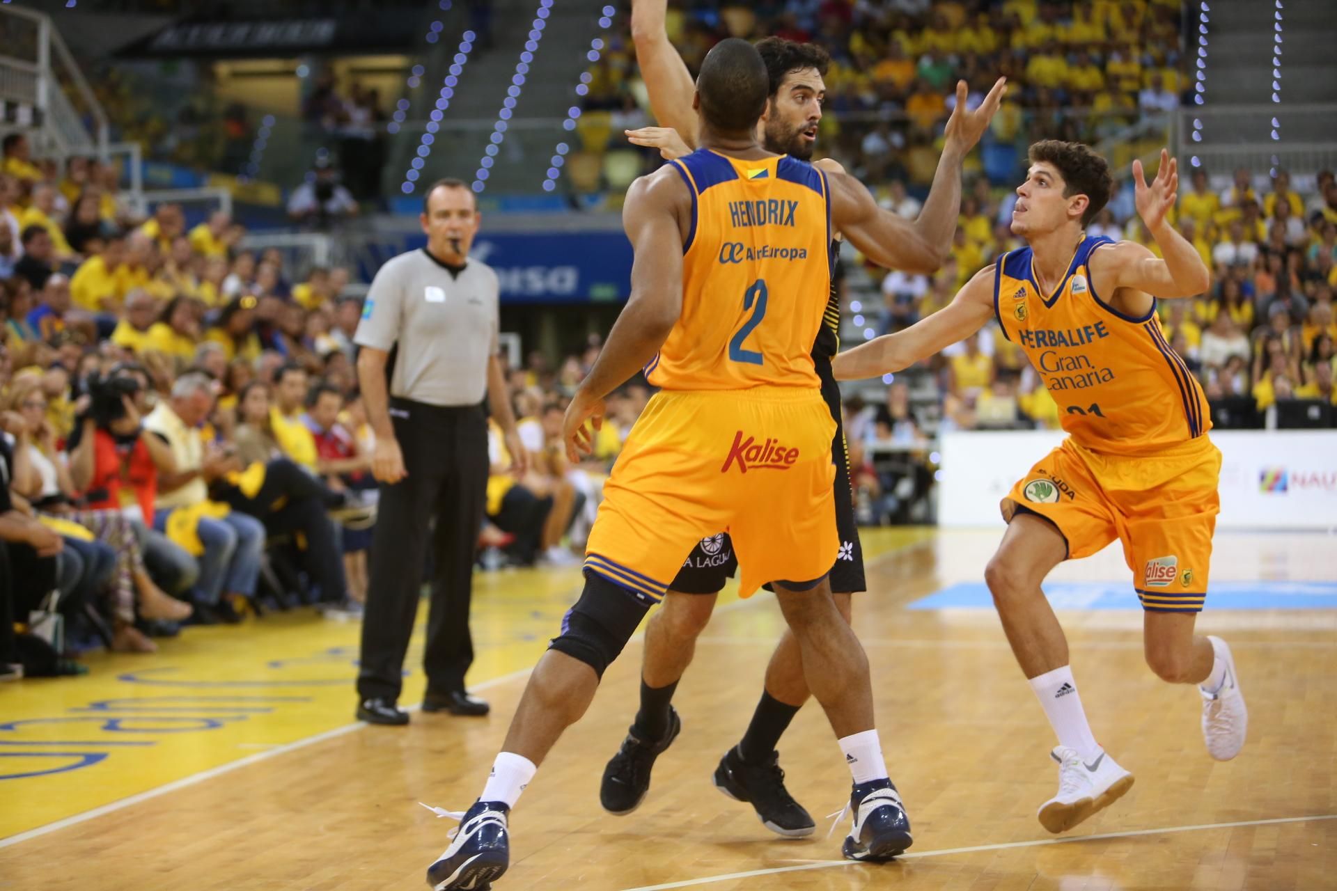 Imágenes del encuentro entre Herbalife Gran Canaria - Iberostar Tenerife. Alejandro Ramos.