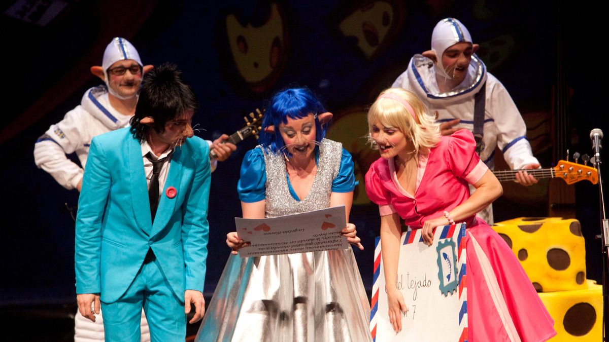 Los Ratonautas de la Compañía Sin Fin, uno de los espectáculos infantiles de las fiestas de Marconi 2025