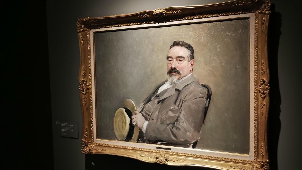 Retrato de Antonio García Peris, suegro del artista, de Joaquín Sorolla.