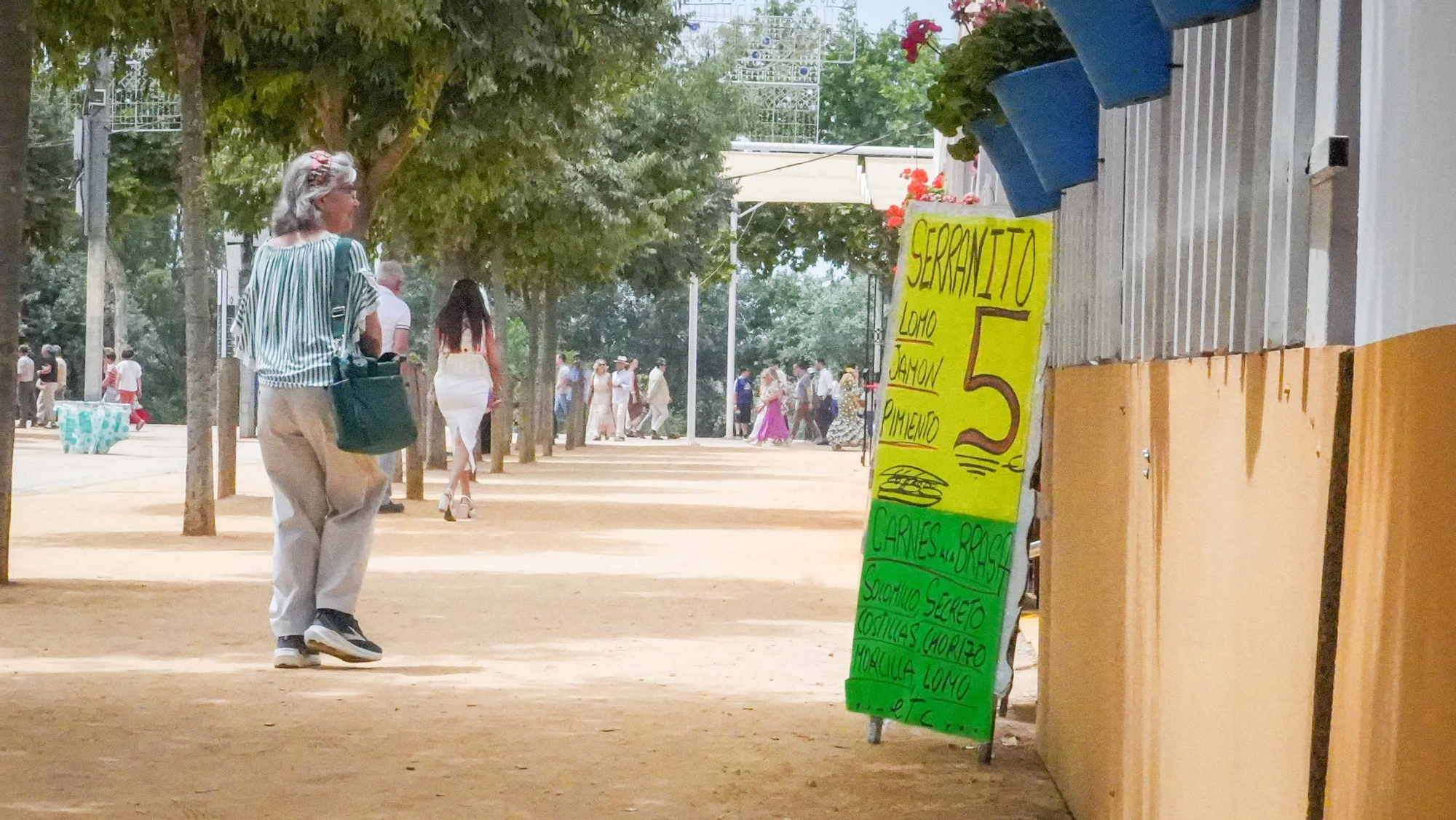 Comidas de empresas y amigos en la Feria de Córdoba