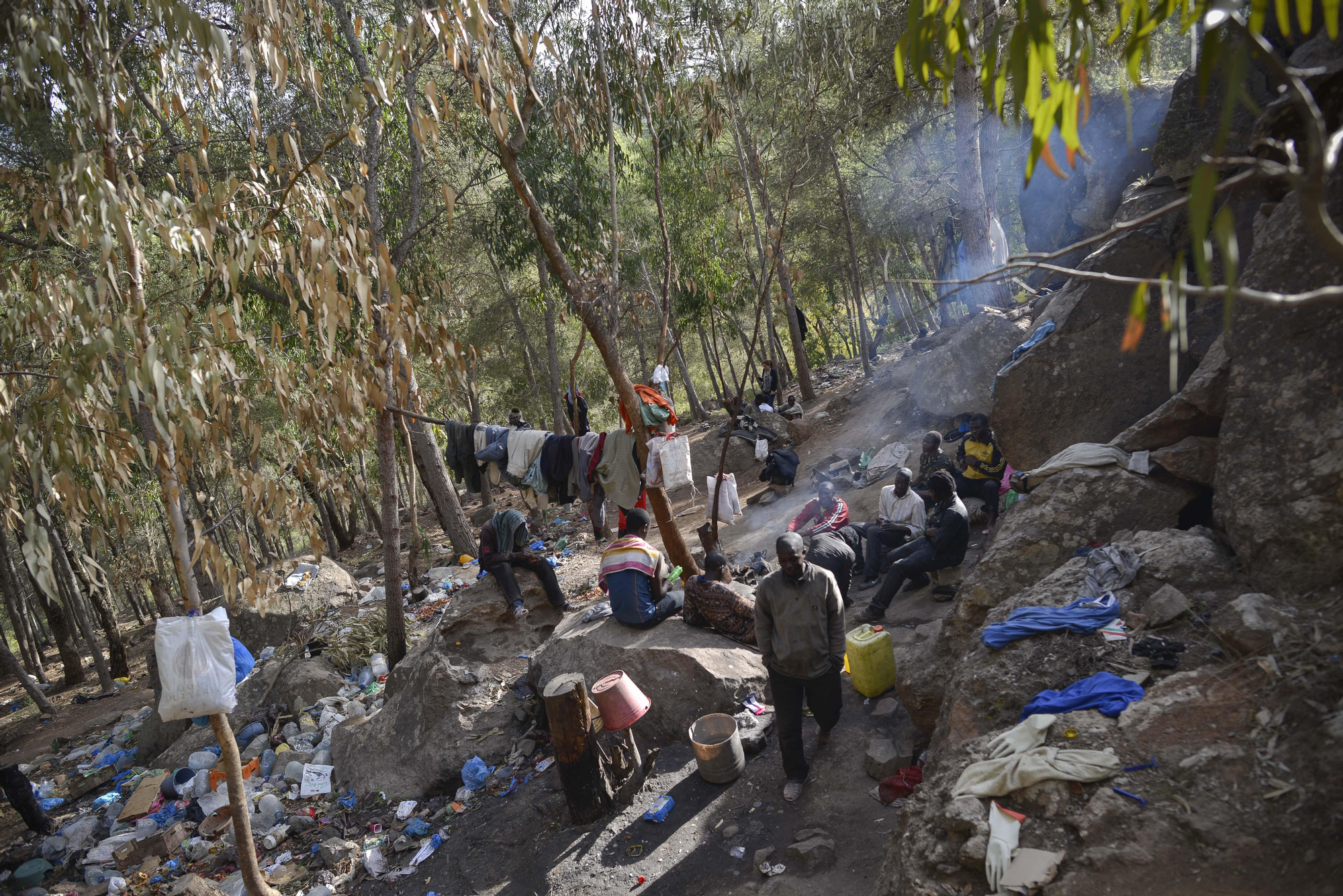 Monte Gurugú (Marruecos), a pocos kilómetros de la valle de Melilla. PEDRO ARMESTRE